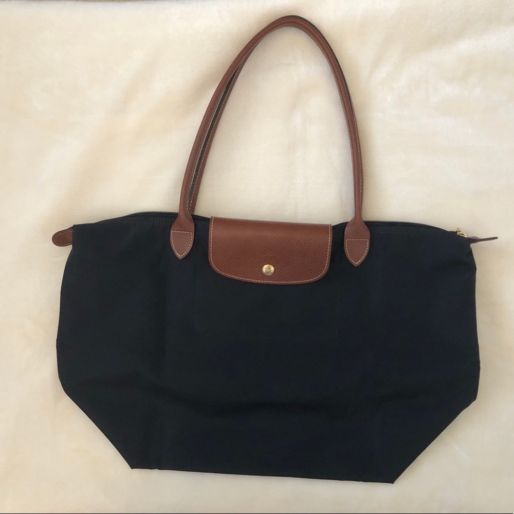 Longchamp Le Pliage Large Tote Black - Picture 1 of 9